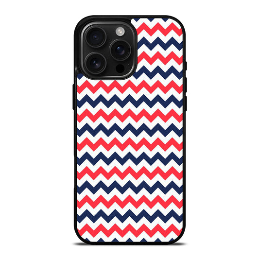 RILEY BLAKE CHEVRON PATTERN 4 iPhone 16 Pro Max Case Cover