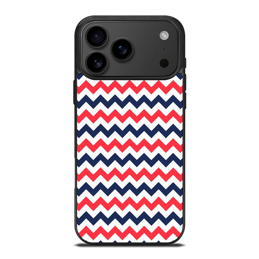 RILEY BLAKE CHEVRON PATTERN 4 iPhone 17 Pro Max Case Cover