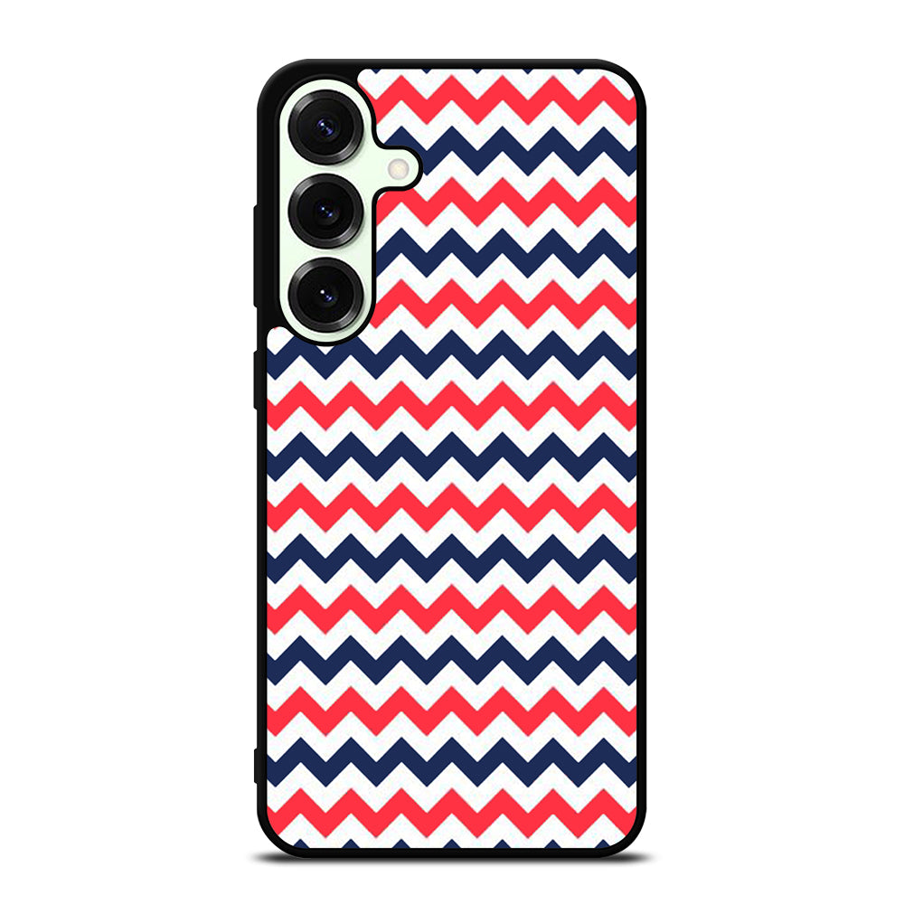 RILEY BLAKE CHEVRON PATTERN 4 Samsung Galaxy S25 Plus Case Cover