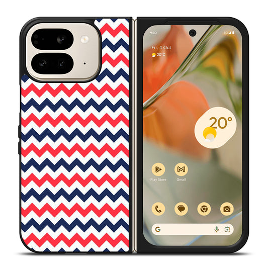 RILEY BLAKE CHEVRON PATTERN 4 Google Pixel 9 Pro Fold Case Cover