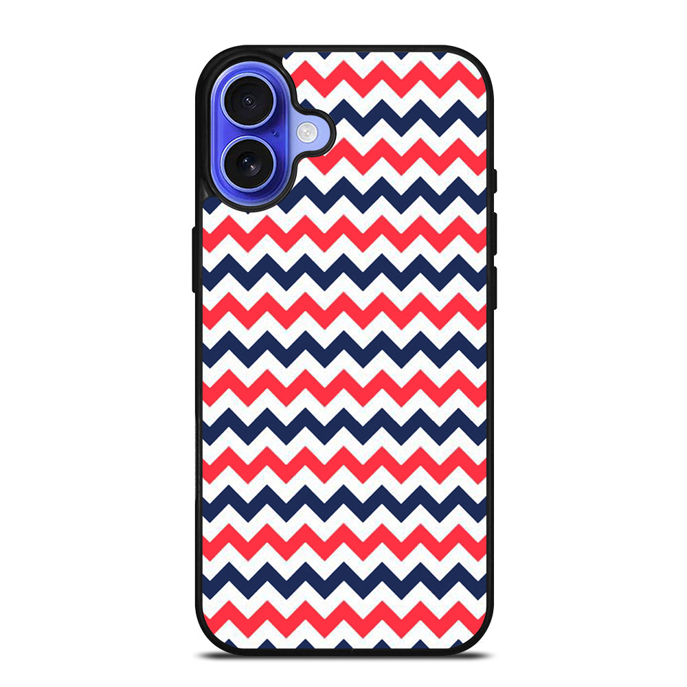 RILEY BLAKE CHEVRON PATTERN 4 iPhone 16 Case Cover