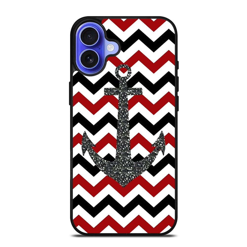 RILEY BLAKE CHEVRON PATTERN 5 iPhone 16 Case Cover