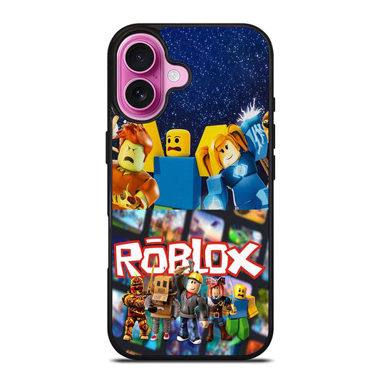 ROBLOX GAME LOGO CHARACTER iPhone 16 Plus Case Cover