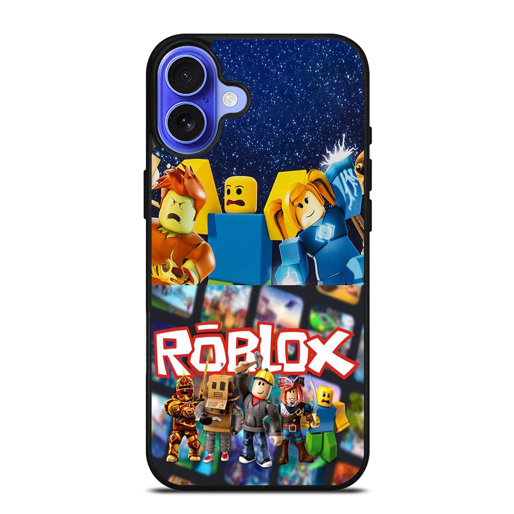 ROBLOX GAME LOGO CHARACTER iPhone 16 Case Cover