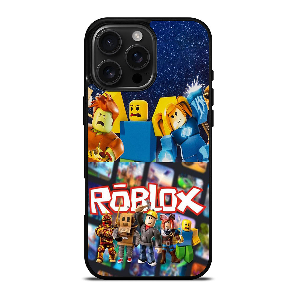 ROBLOX GAME LOGO CHARACTER iPhone 16 Pro Max Case Cover