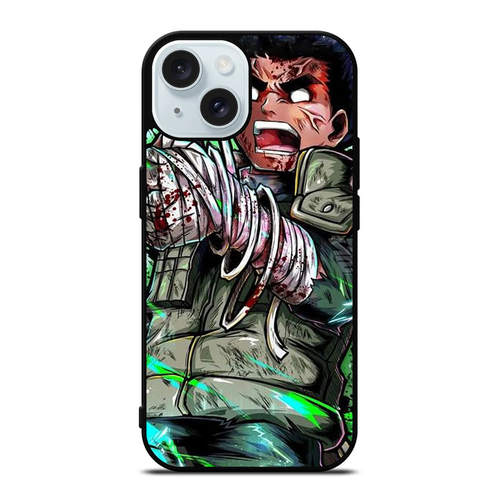 ROCK LEE NARUTO ANIME ART iPhone 15 Case Cover