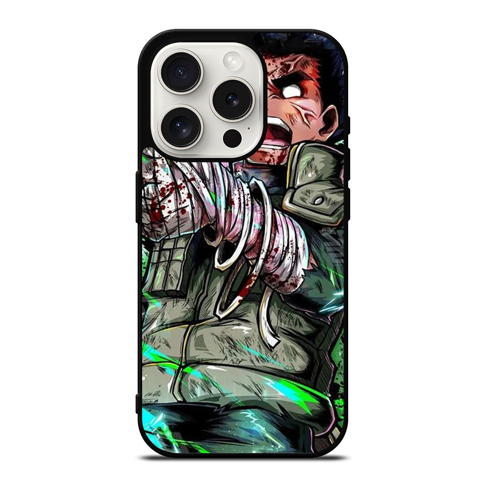 ROCK LEE NARUTO ANIME ART iPhone 15 Pro Case Cover