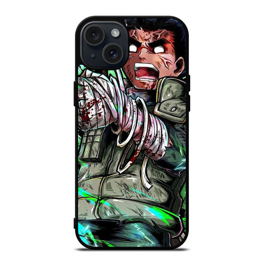 ROCK LEE NARUTO ANIME ART iPhone 15 Plus Case Cover