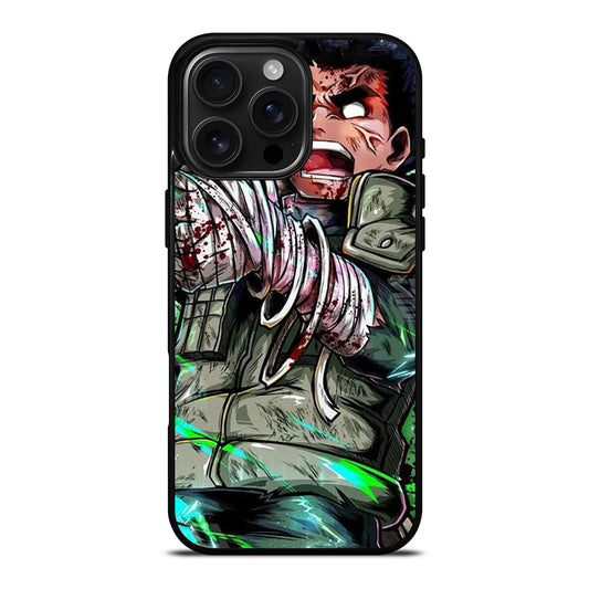 ROCK LEE NARUTO ANIME ART iPhone 16 Pro Max Case Cover