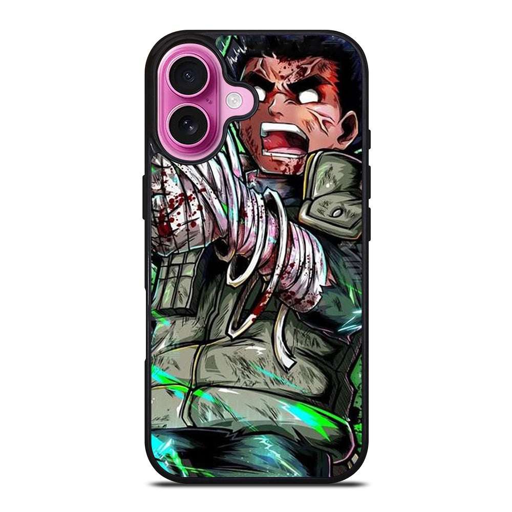 ROCK LEE NARUTO ANIME ART iPhone 16 Plus Case Cover