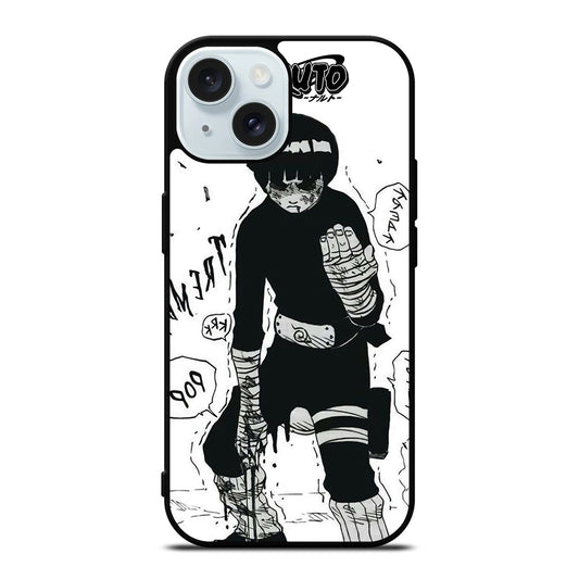 ROCK LEE NARUTO MANGA iPhone 15 Case Cover