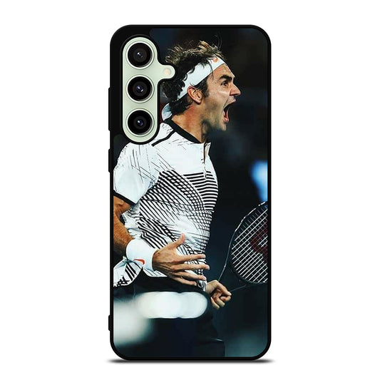 ROGER FEDERER TENNIS 3 Samsung Galaxy S24 FE Case Cover