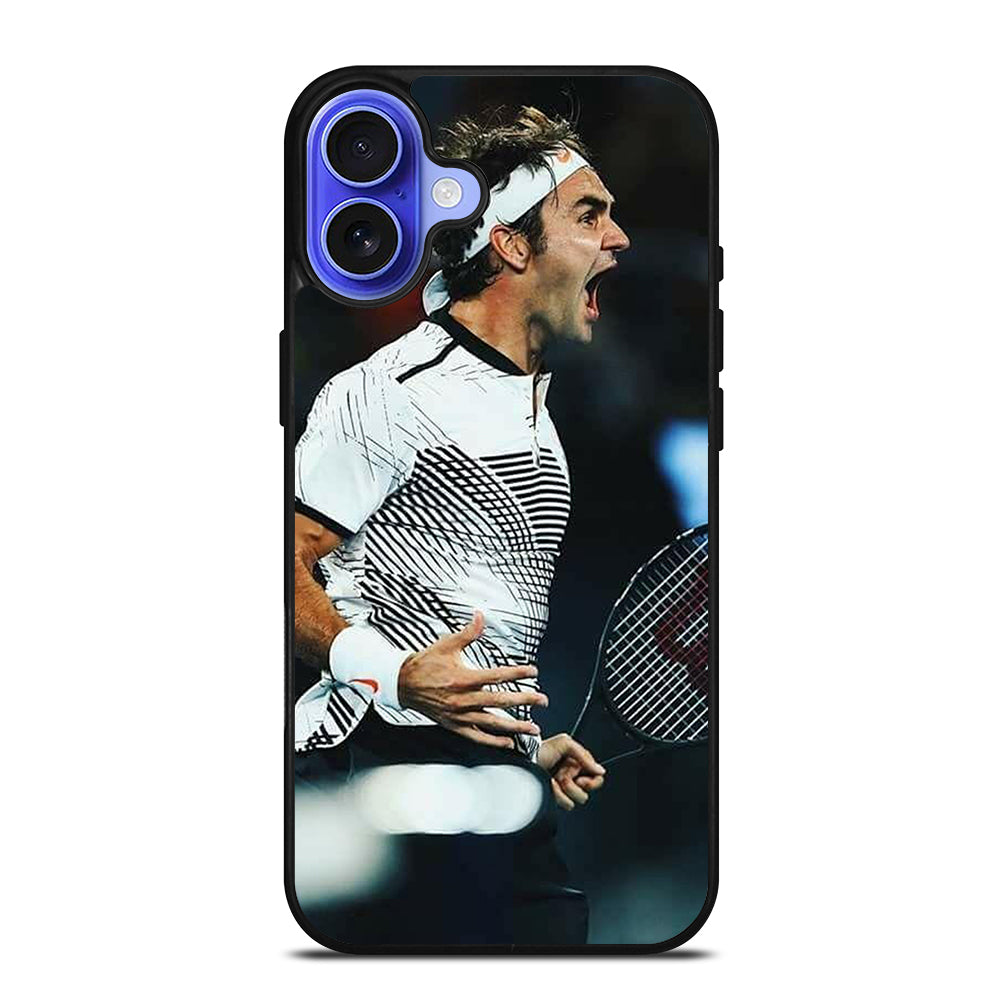 ROGER FEDERER TENNIS 3 iPhone 16 Case Cover