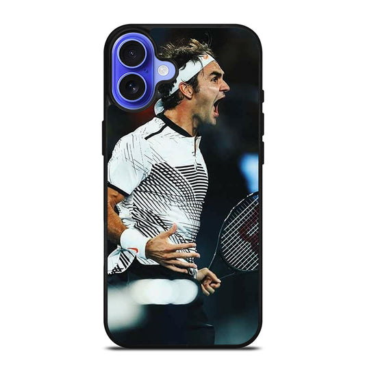 ROGER FEDERER TENNIS 3 iPhone 16 Case Cover
