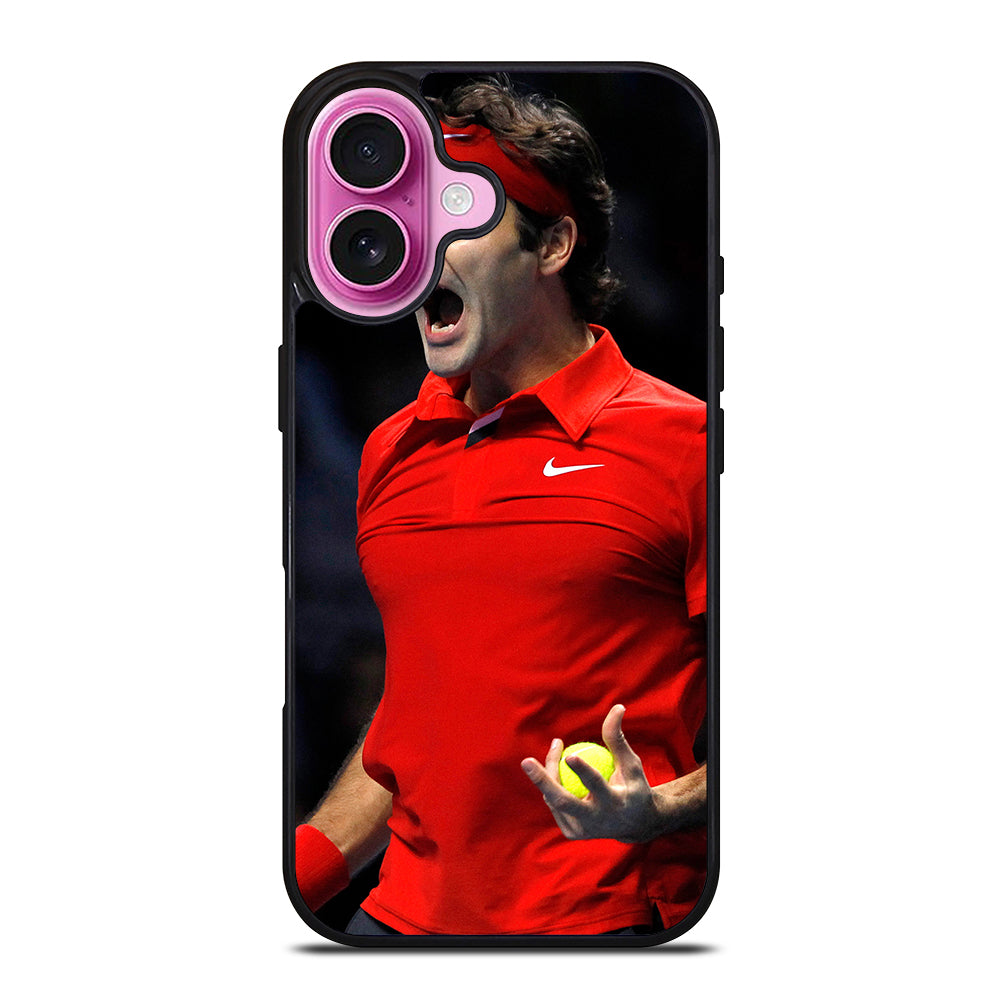 ROGER FEDERER TENNIS PLAYER 2 iPhone 16 Plus Case Cover