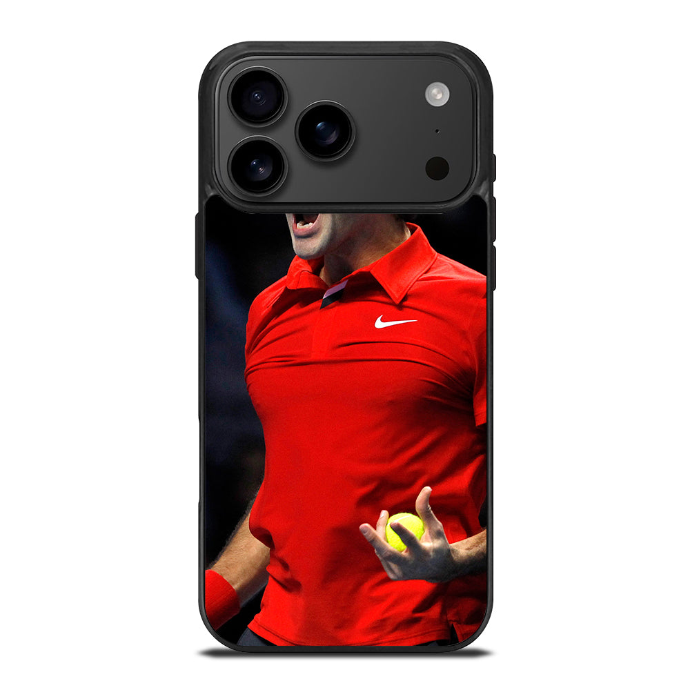 ROGER FEDERER TENNIS PLAYER 2 iPhone 17 Pro Max Case Cover