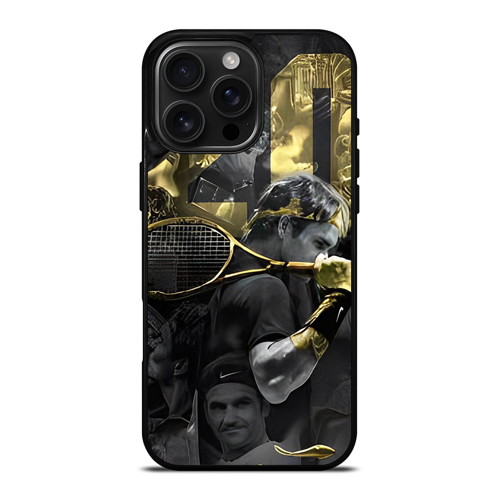 ROGER FEDERER WORLD 3 iPhone 16 Pro Max Case Cover