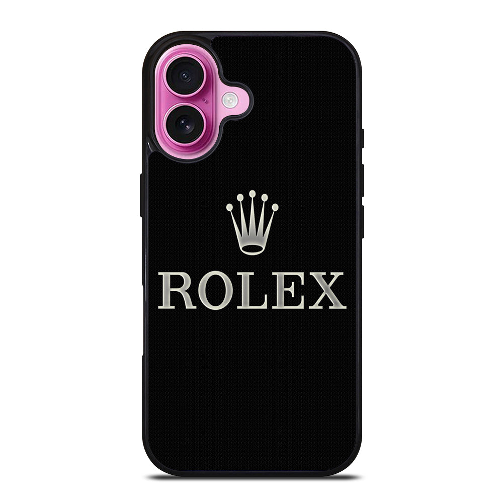 ROLEX WATCH LOGO 4 iPhone 16 Plus Case Cover
