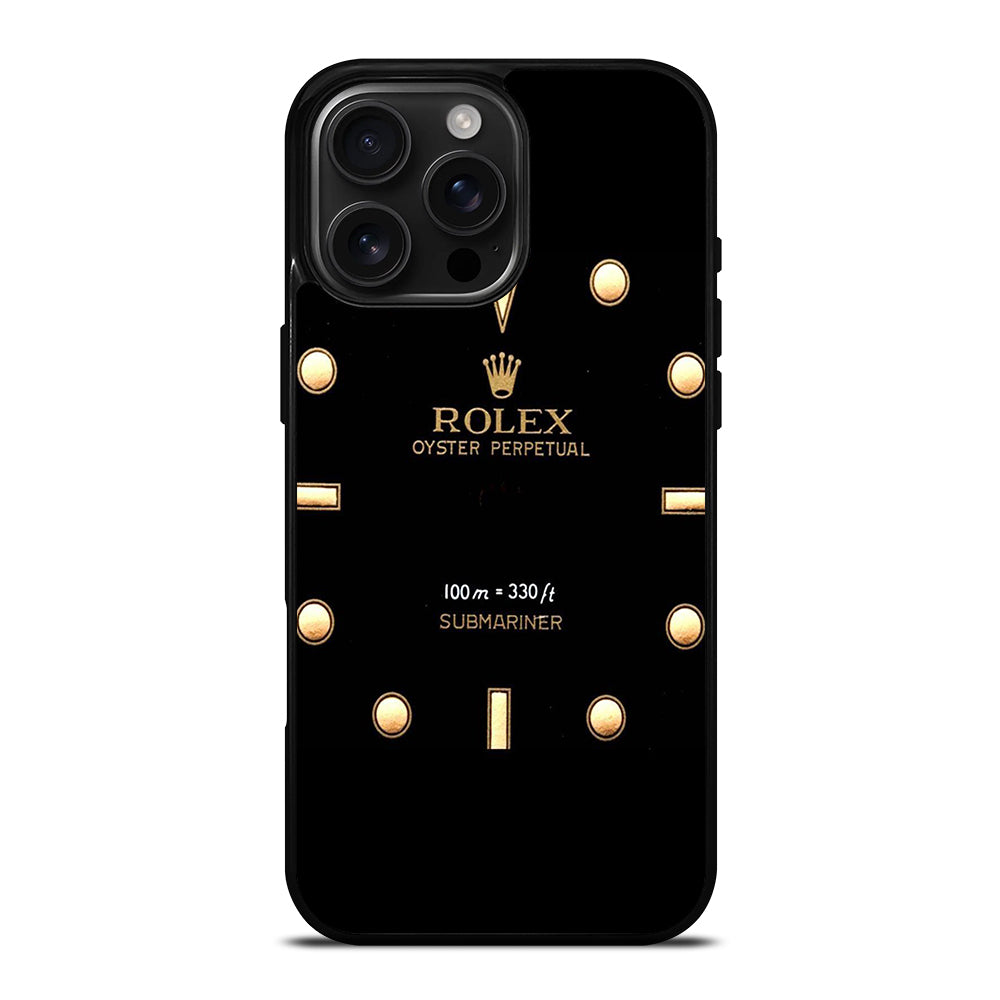 ROLEX WATCH LOGO 5 iPhone 16 Pro Max Case Cover