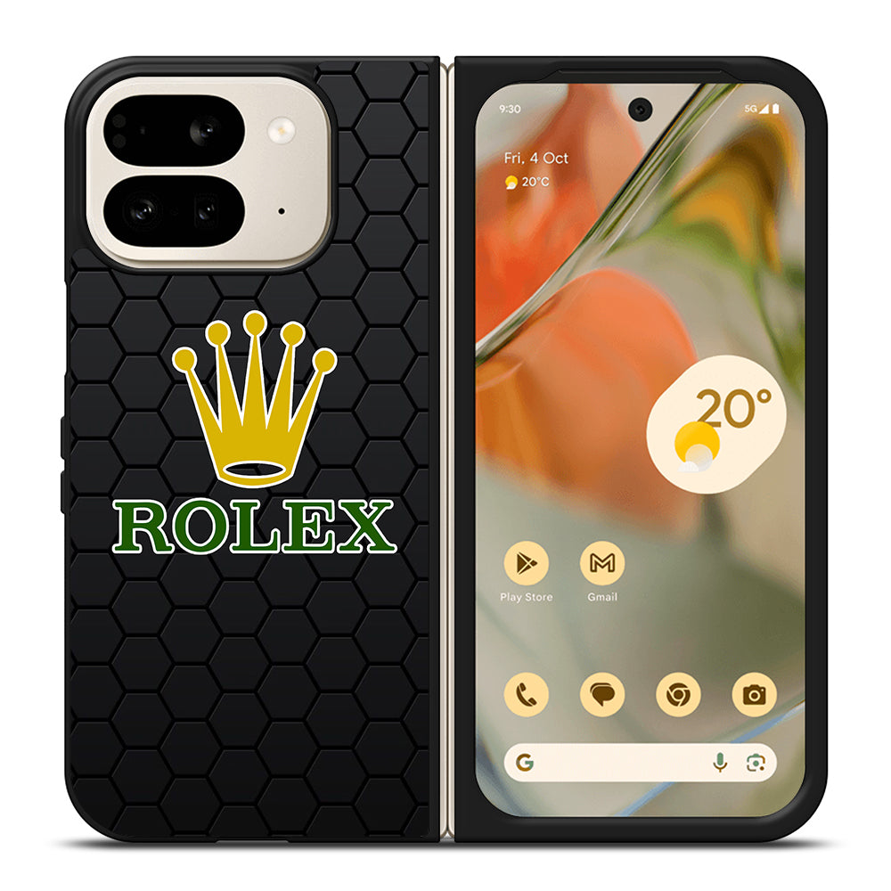 ROLEX WATCH LOGO HEXAGON Google Pixel 9 Pro Fold Case Cover