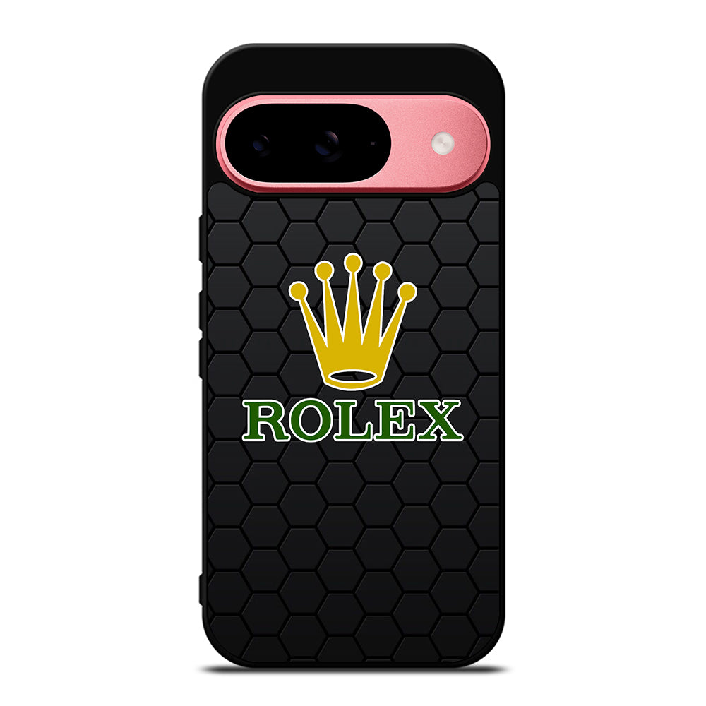 ROLEX WATCH LOGO HEXAGON Google Pixel 9 Case Cover