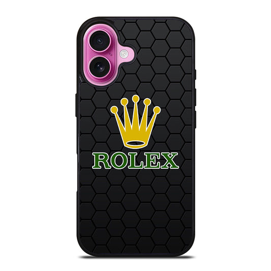 ROLEX WATCH LOGO HEXAGON iPhone 16 Plus Case Cover