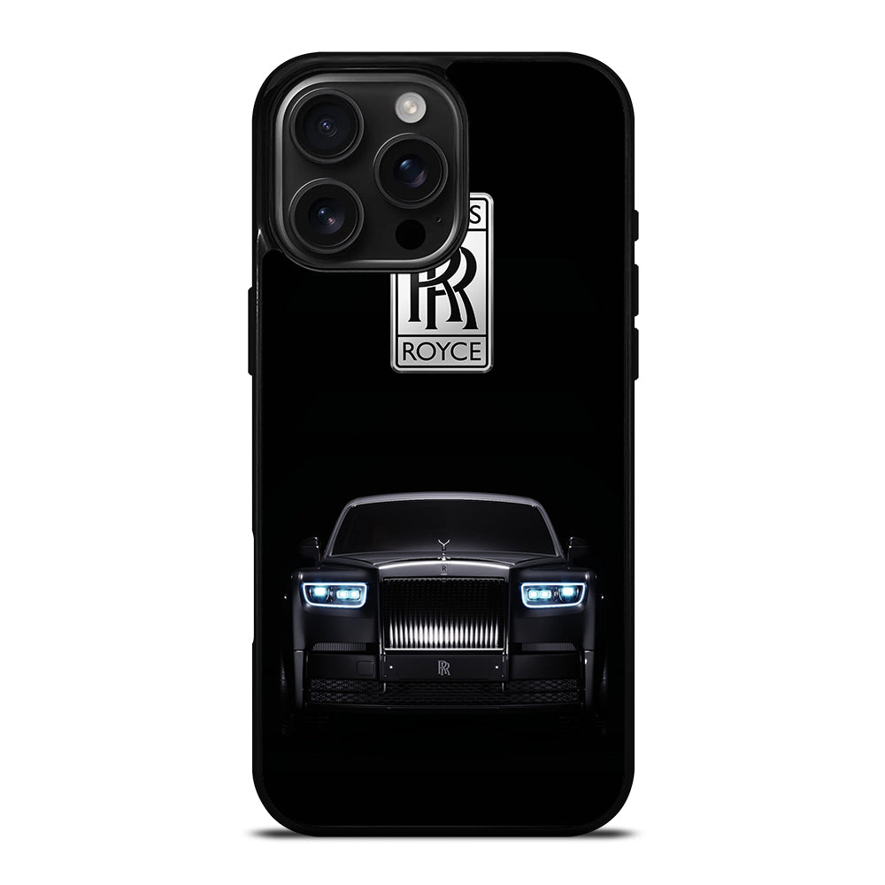 ROLLS ROYCE CAR BLACK LOGO iPhone 16 Pro Max Case Cover