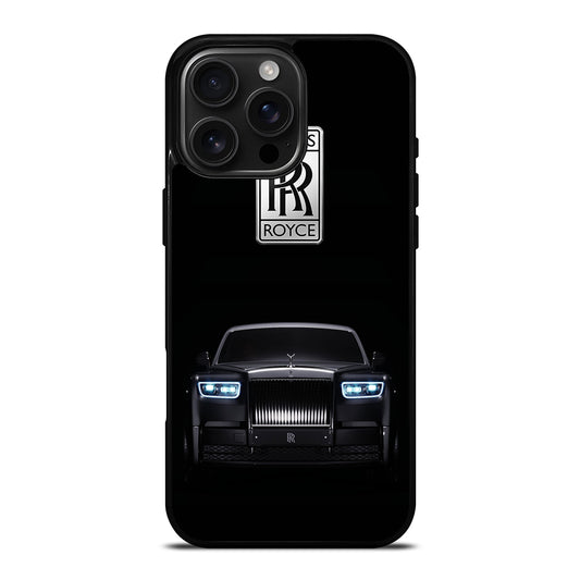 ROLLS ROYCE CAR BLACK LOGO iPhone 16 Pro Max Case Cover
