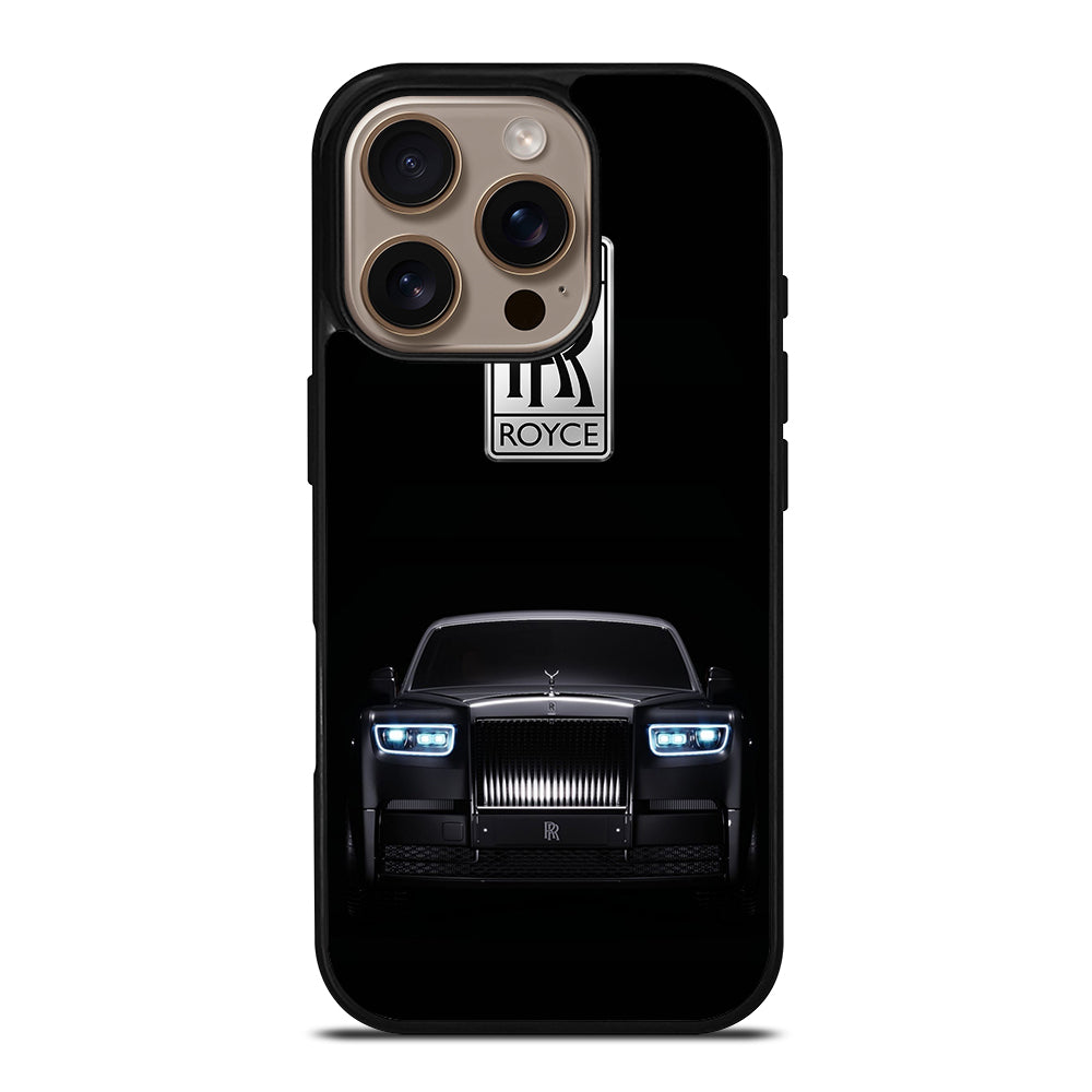 ROLLS ROYCE CAR BLACK LOGO iPhone 16 Pro Case Cover