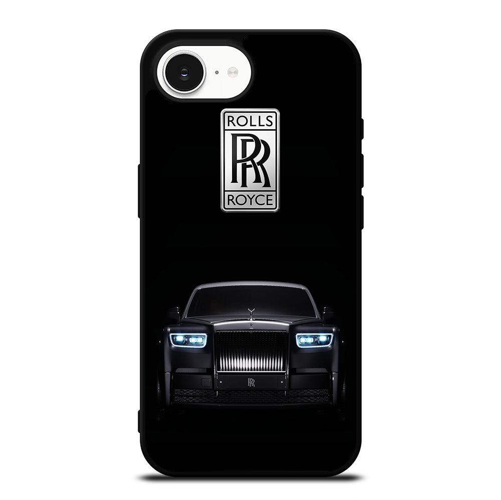 ROLLS ROYCE CAR BLACK LOGO iPhone 16e Case Cover