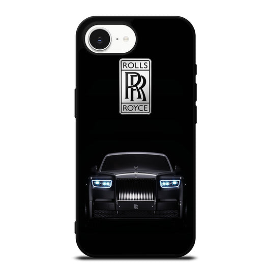 ROLLS ROYCE CAR BLACK LOGO iPhone 16e Case Cover