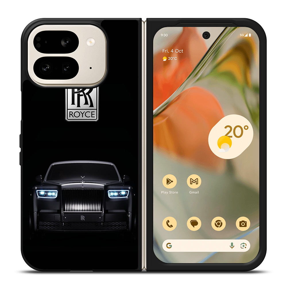 ROLLS ROYCE CAR BLACK LOGO Google Pixel 9 Pro Fold Case Cover