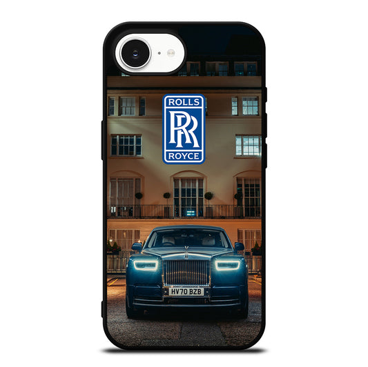 ROLLS ROYCE CAR BLUE iPhone 16e Case Cover
