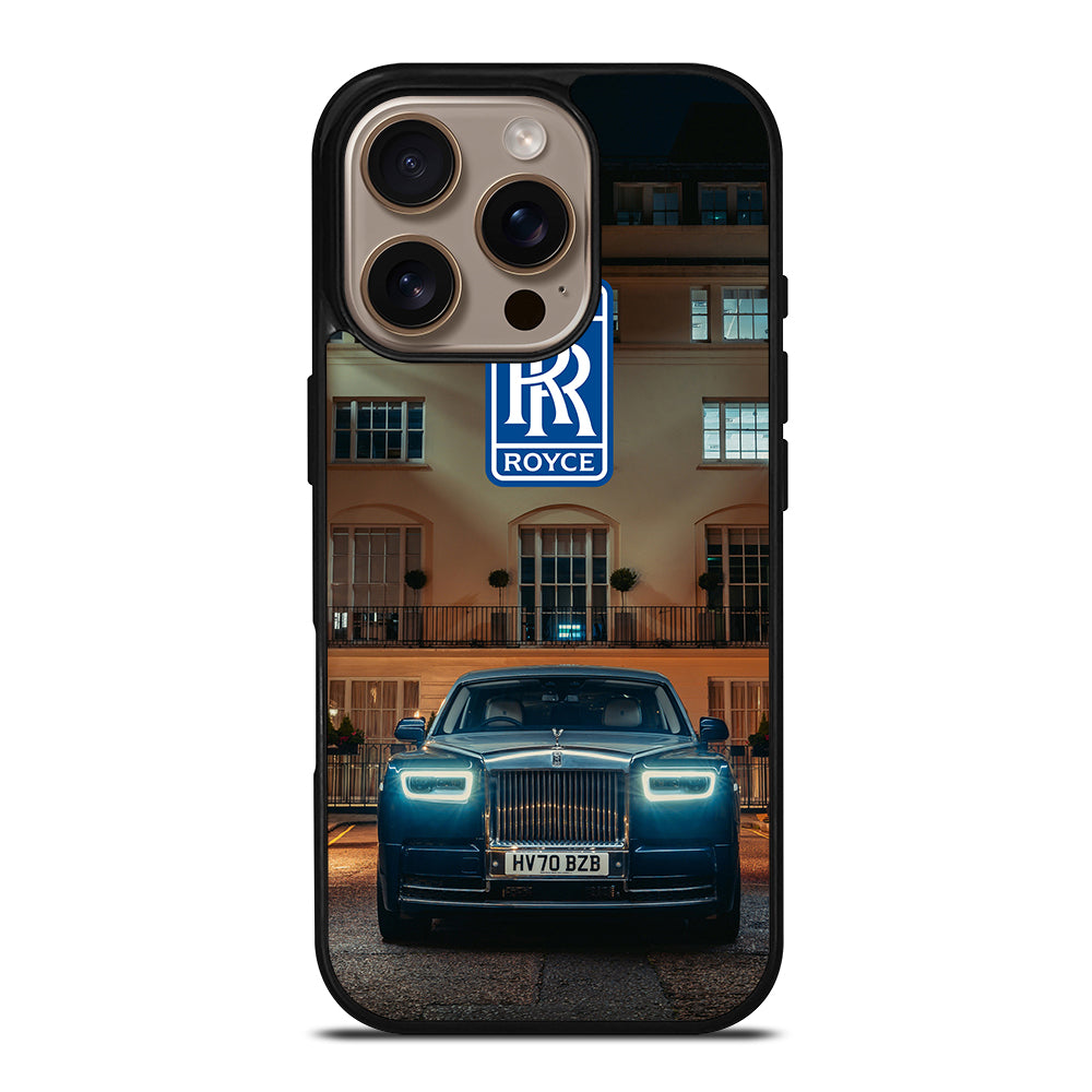 ROLLS ROYCE CAR BLUE iPhone 16 Pro Case Cover