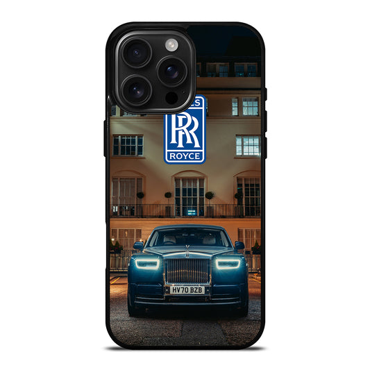 ROLLS ROYCE CAR BLUE iPhone 16 Pro Max Case Cover