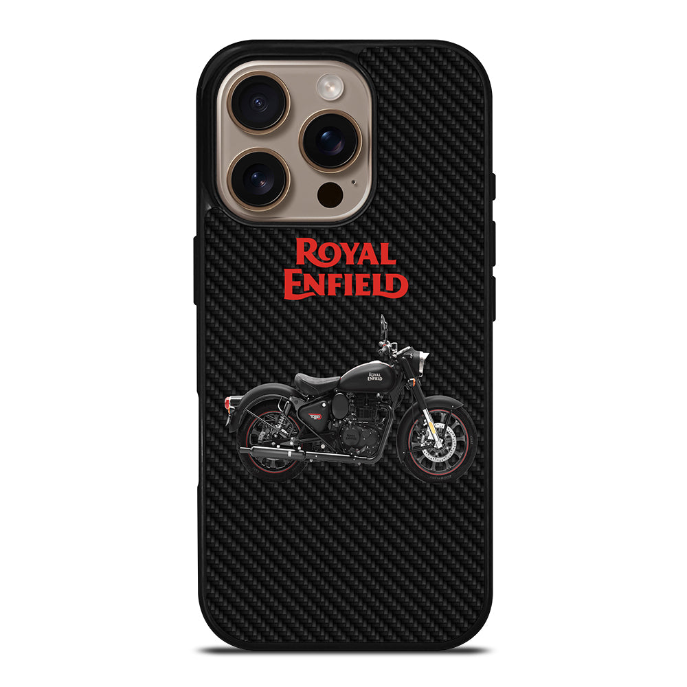 ROYAL ENFIELD CARBON ICON iPhone 16 Pro Case Cover