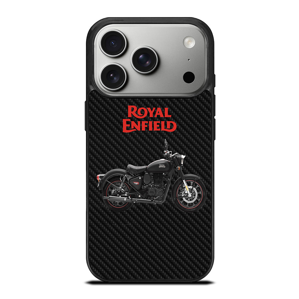 ROYAL ENFIELD CARBON ICON iPhone 17 Pro Case Cover