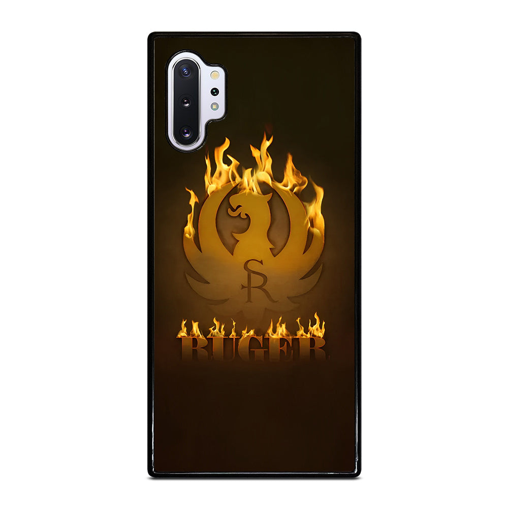 RUGER FIREARM FLAME LOGO Samsung Galaxy Note 10 Plus Case Cover