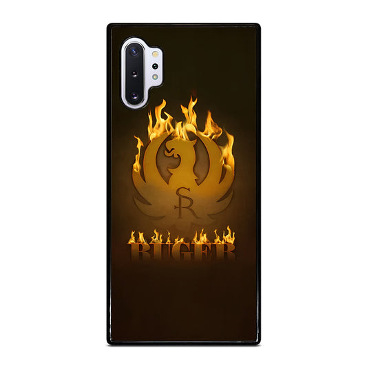 RUGER FIREARM FLAME LOGO Samsung Galaxy Note 10 Plus Case Cover