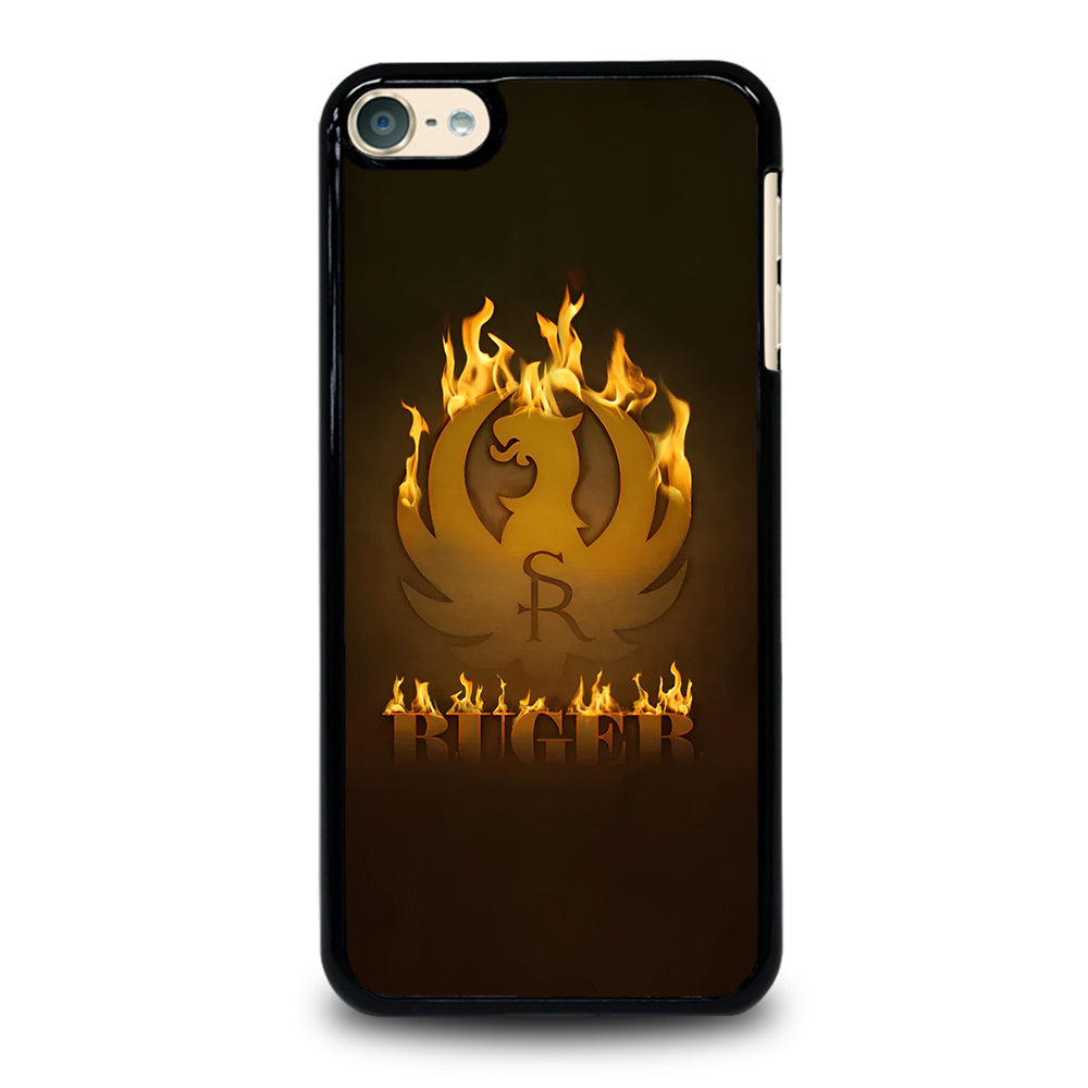 RUGER FIREARM FLAME LOGO iPod Touch 6 Case Cover