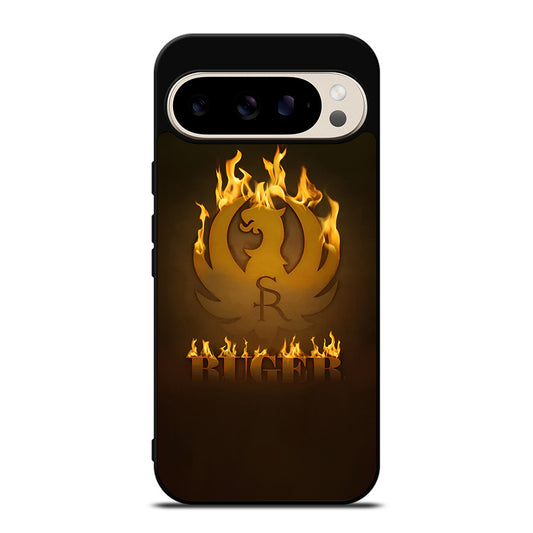 RUGER FIREARM FLAME LOGO Google Pixel 9 Pro Case Cover
