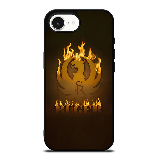RUGER FIREARM FLAME LOGO iPhone 16e Case Cover