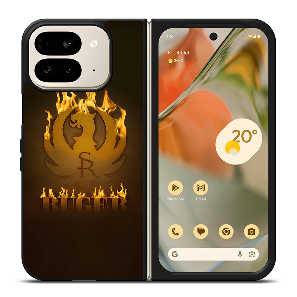 RUGER FIREARM FLAME LOGO Google Pixel 9 Pro Fold Case Cover