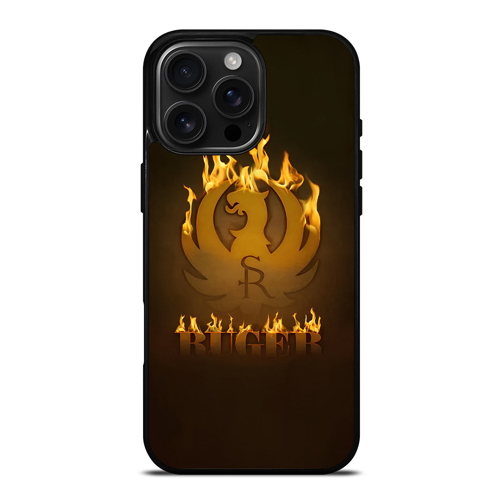 RUGER FIREARM FLAME LOGO iPhone 16 Pro Max Case Cover