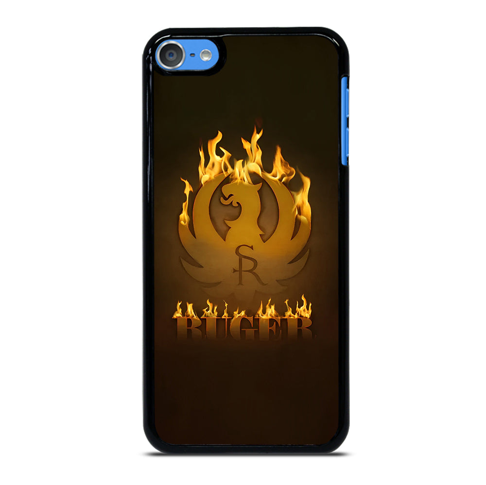 RUGER FIREARM FLAME LOGO iPod Touch 7 Case Cover