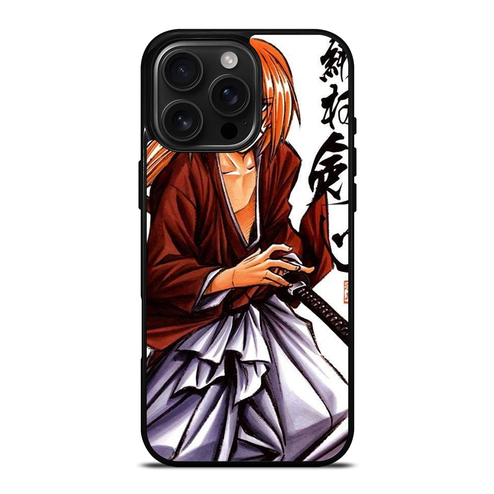 RUROUNI KENSHIN SAMURAI X ANIME SERIES iPhone 16 Pro Max Case Cover