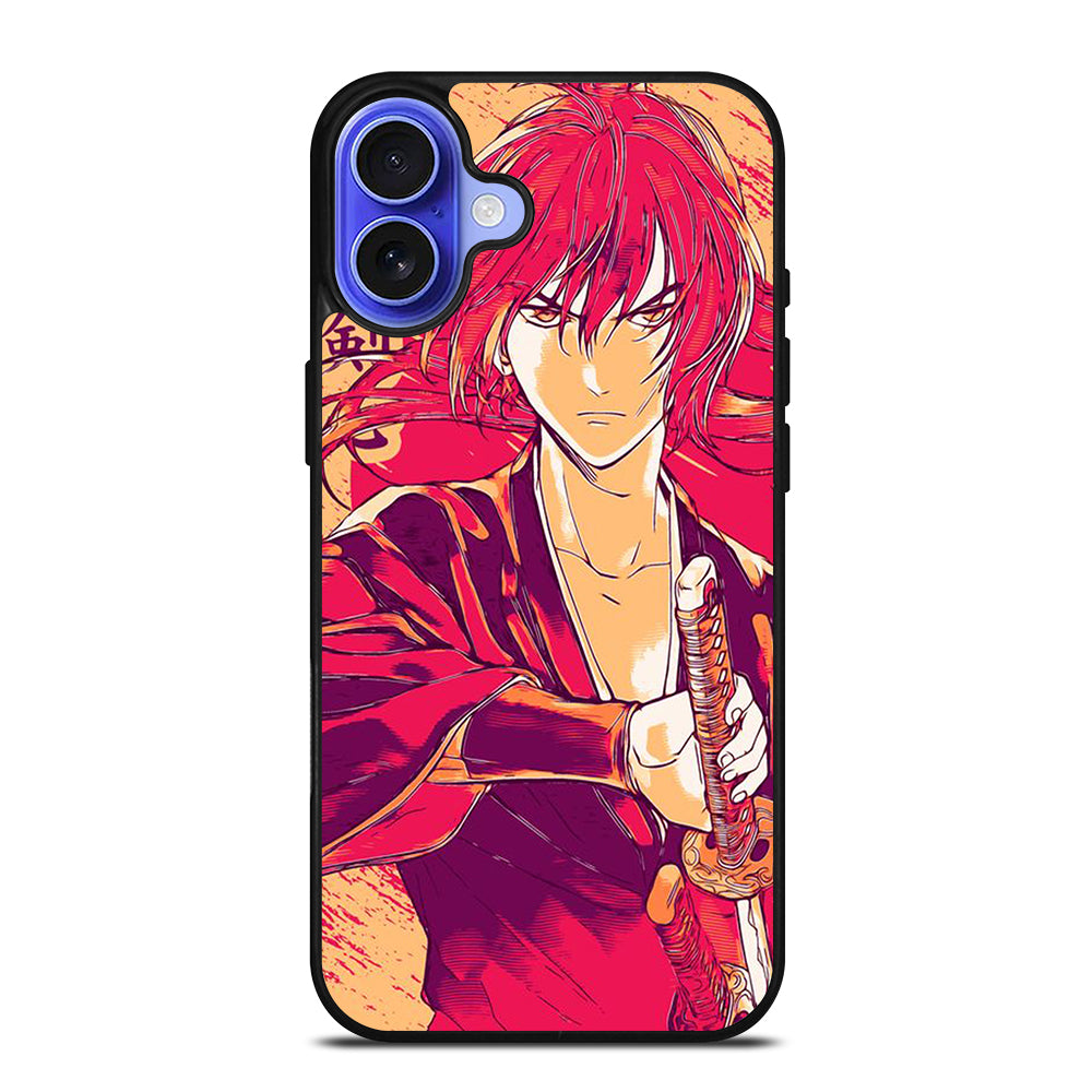 RUROUNI KENSHIN SAMURAI X ART iPhone 16 Case Cover