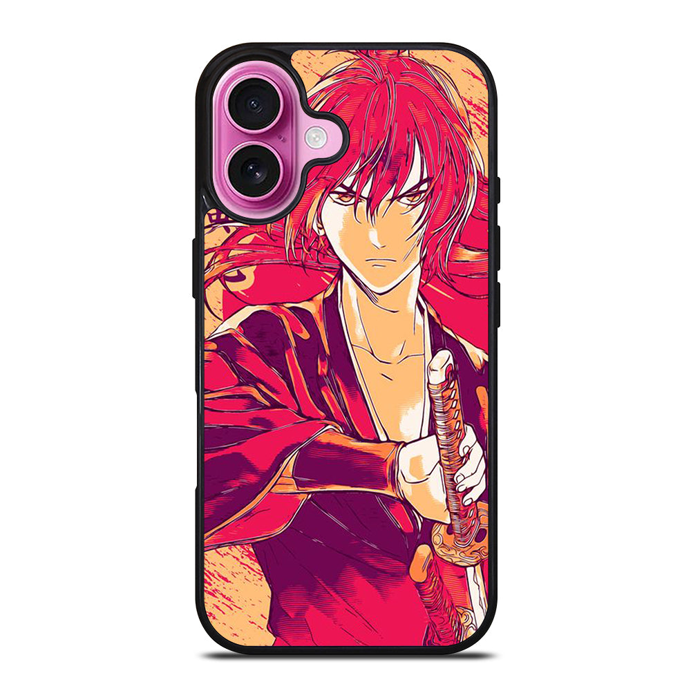 RUROUNI KENSHIN SAMURAI X ART iPhone 16 Plus Case Cover