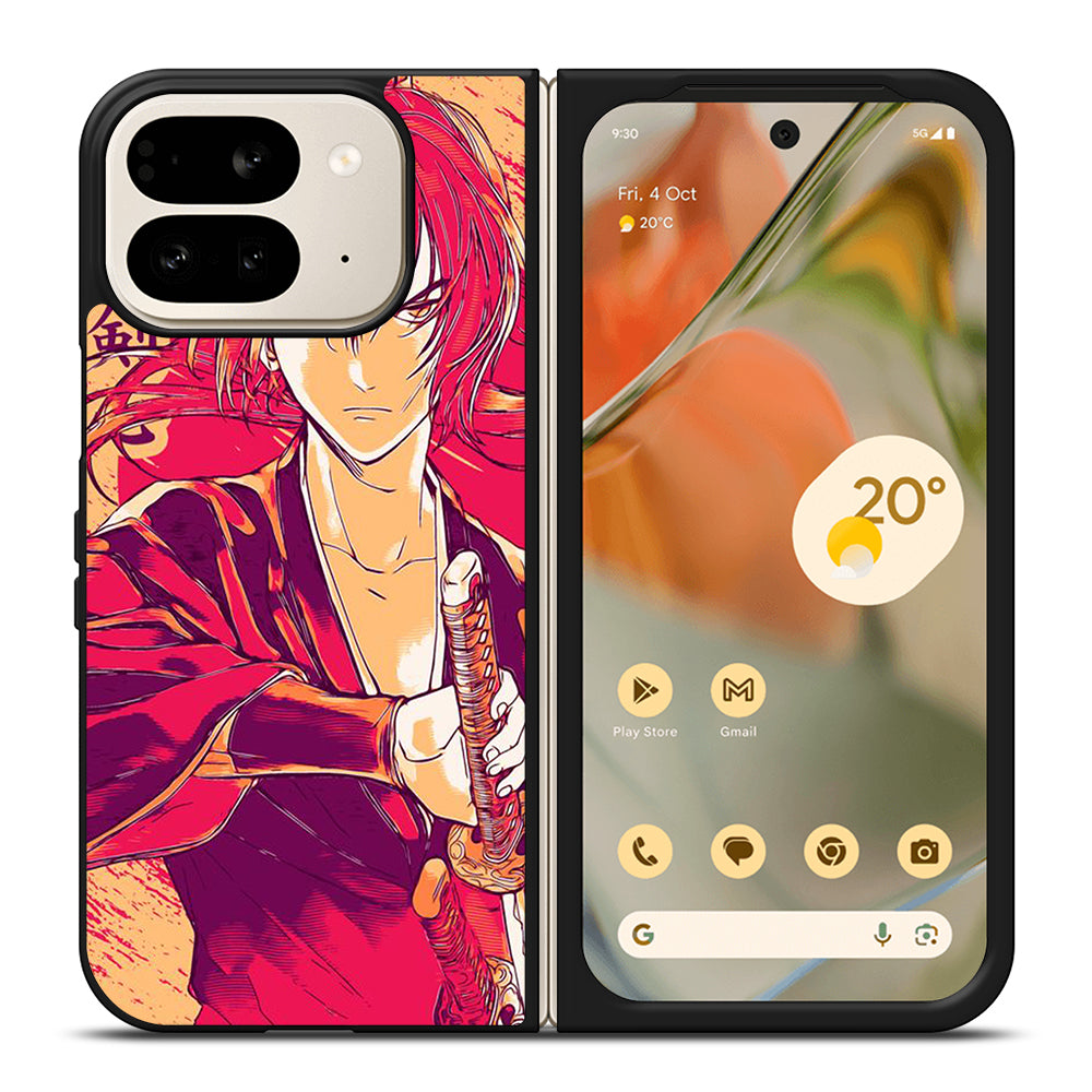 RUROUNI KENSHIN SAMURAI X ART Google Pixel 9 Pro Fold Case Cover
