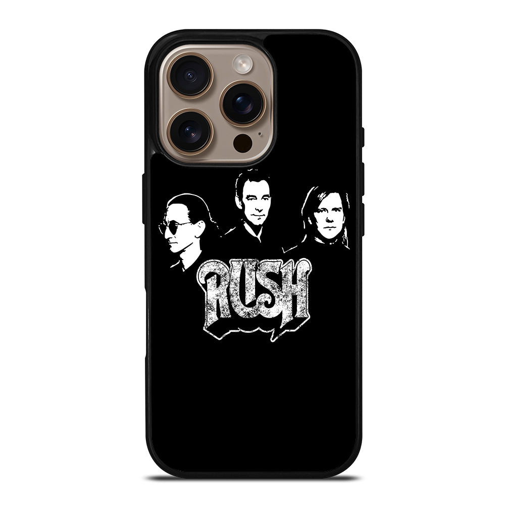 RUSH LOGO BAND iPhone 16 Pro Case Cover